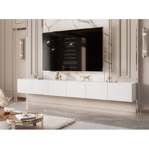 TV-Hängeschrank ANGEL 300 cm mit LED-Beleuchtung